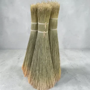 Natural Korai grass (Madurkathi) raw straw bundles, sun-dried and tied for mat weaving and handicraft use